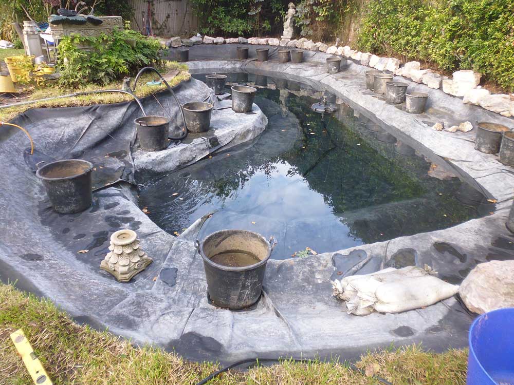 Pond repairs Surrey